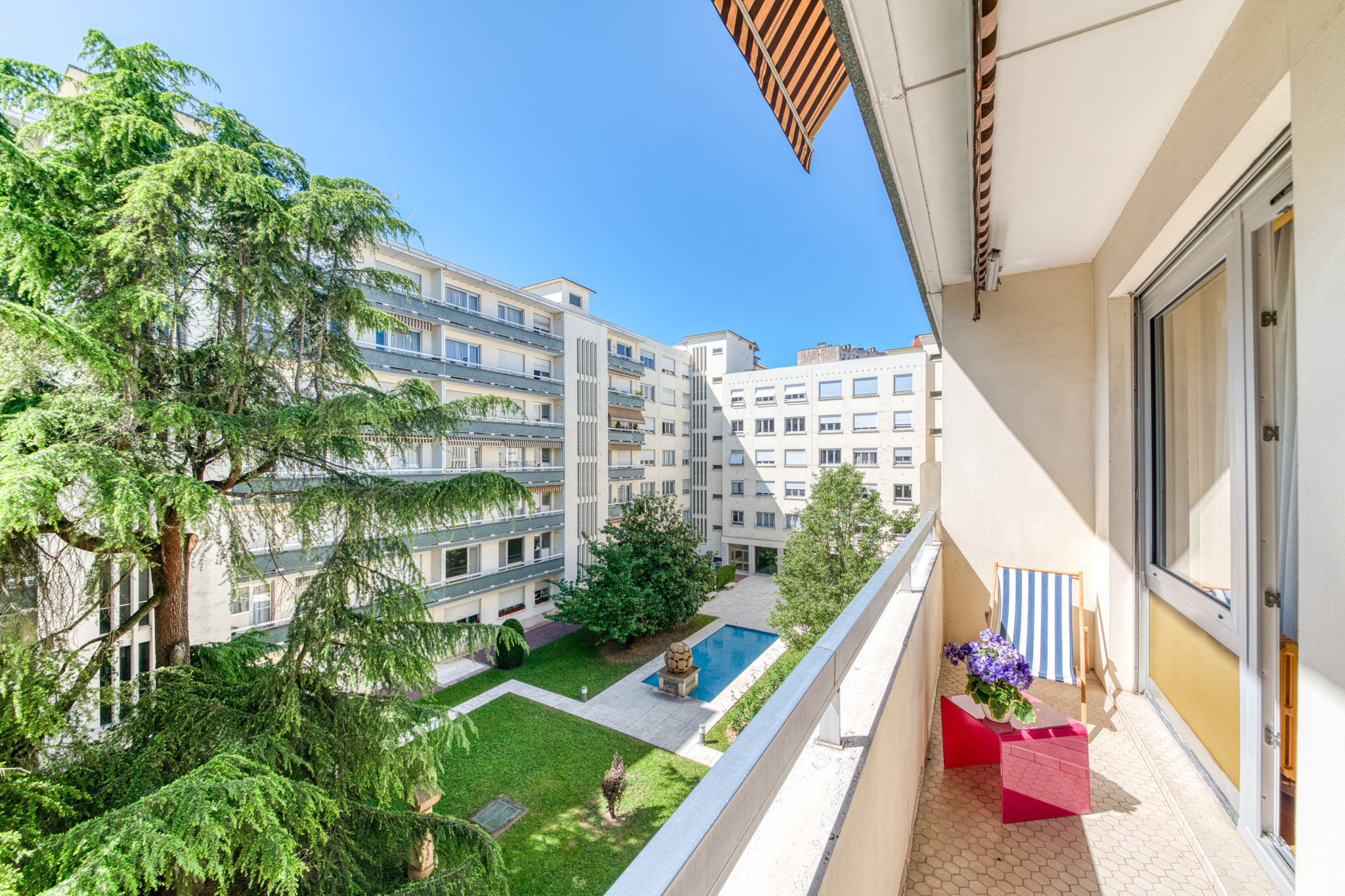 Lyon 6ème - T3 en étage élevé avec balcons proche parc de la Tête d’Or