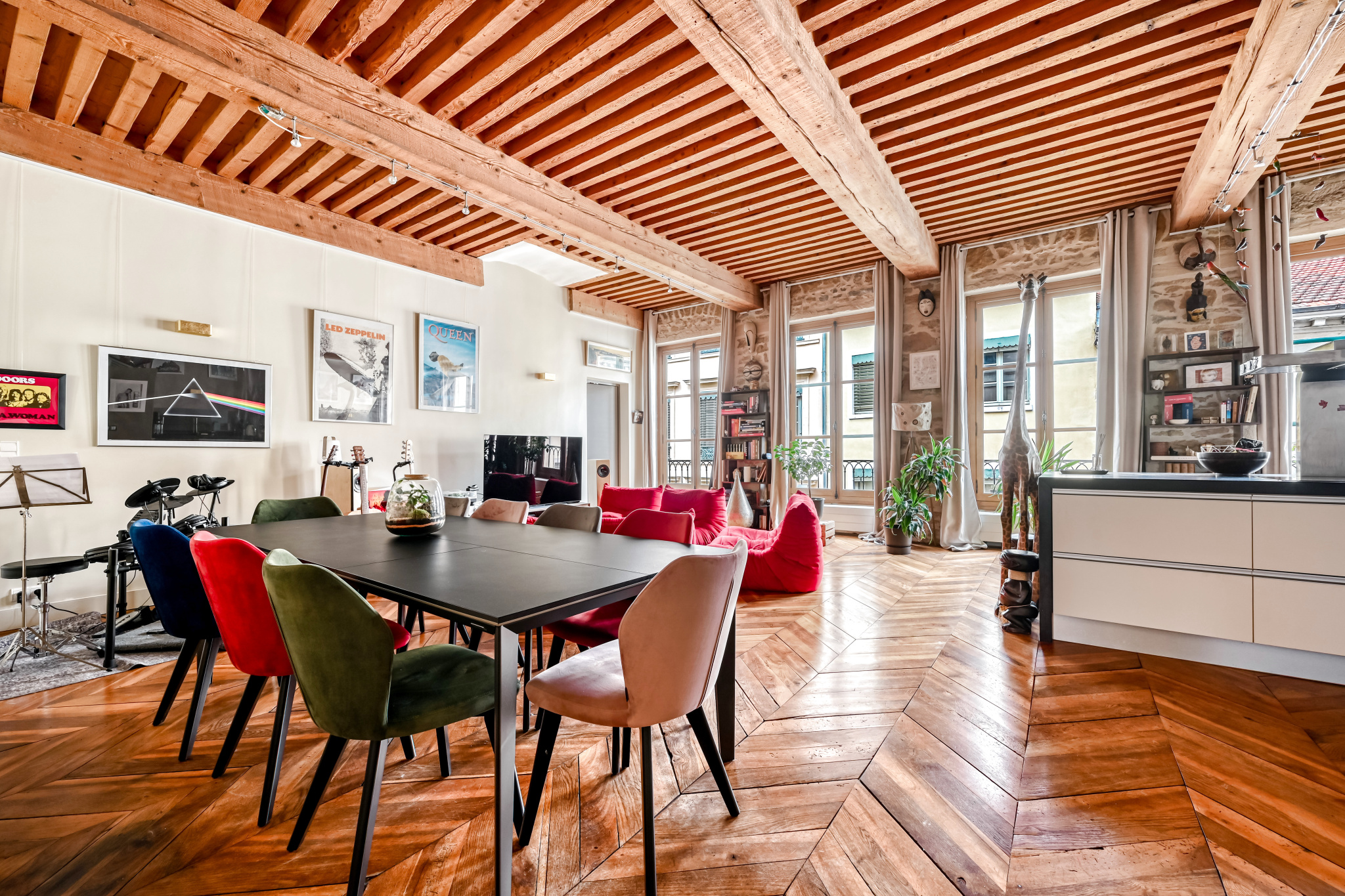 Lyon 1er Capucins - Appartement de 131 m2 et 3 chambres