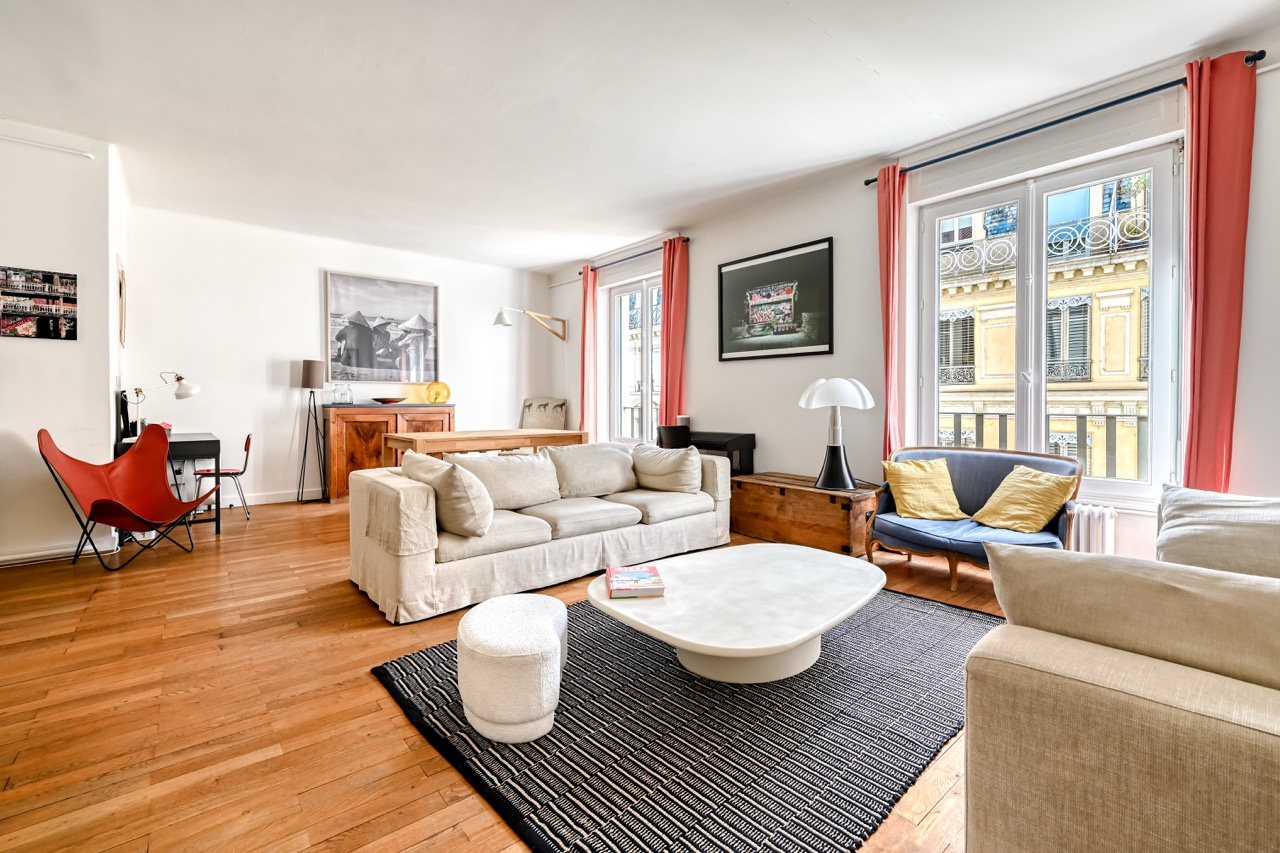 Lyon 3 - Lafayette: Un appartement familial de 137m2, 3 chambres en étage élevé.