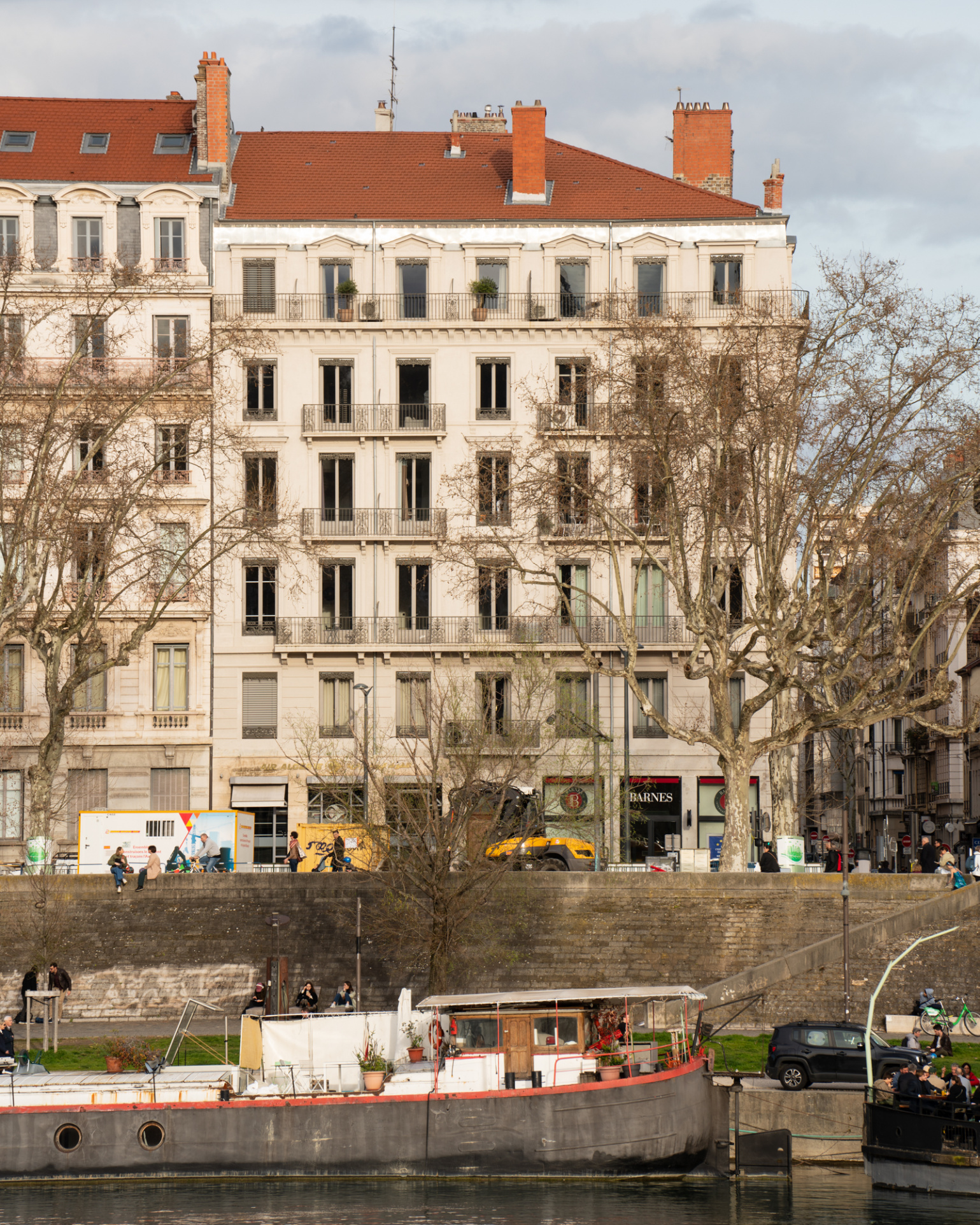 Lyon 6 eme Quai Sarrail Appartement avec une vue exceptionne 